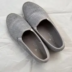 American Eagle スリッポン グレー パンチング加工 - メルカリ