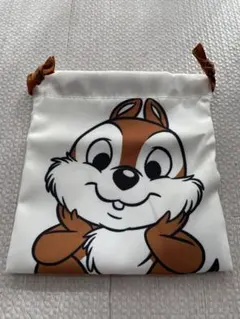ディズニーストア巾着　チップとデール