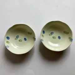 片岡鶴太郎オリジナル 美濃焼 クリーム色 ボウル 2個セット