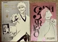BLEACH 扉絵ポストカード ザエルアポロ ポスカ 扉絵 ブリーチ メタリック