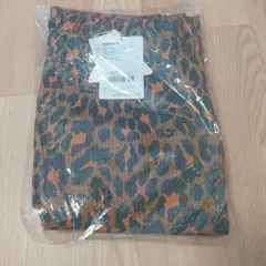新品未使用❗マーキーズ　総柄ワッフルフレアパンツ　レオパード　大人サイズ1