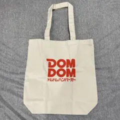 ドムドムハンバーガー ロゴトートバッグ キャンバス
