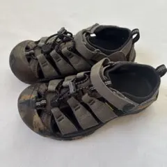 Keen カモフラージュ サンダル 21cm キッズ