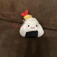 レトロ　ぬいぐるみ　マスコット　おにぎり