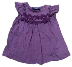 ANNA SUI mini カットソー 80cm パープルのサムネイル
