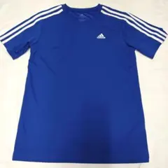 adidas アディダス Tシャツ ブルー 160cm