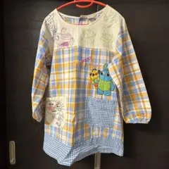 保育士　エプロン　中古　長袖　トイストーリー