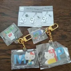 Hello Kitty はらぺこあおむし アクリルキーホルダー 2種