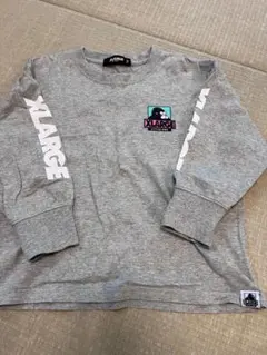 XLARGE LITTLE ONE グレー 長袖カットソー　110㎝