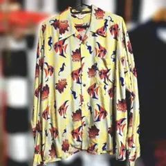 Pearl Dive長袖アロハシャツ