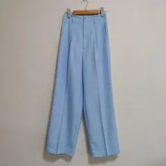GU ブルー カラースラックス Sサイズ
