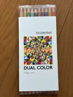 コクヨ DUAL COLOR 10色 KE-SP13 色鉛筆　セット　画材　新品のサムネイル