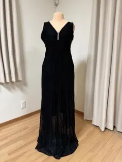 エメ aimer ロングドレス ブラック オケージョン 結婚式 演奏会 9号