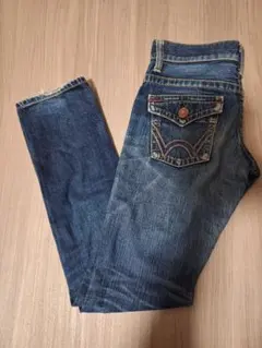 EDWIN 503 ストレートデニム ダークブルー