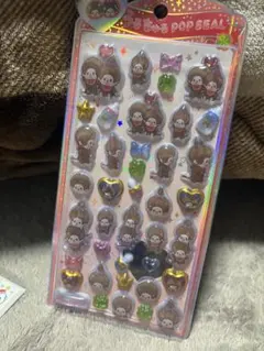 【正規品】 モンチッチ うるちゅるPOPシール もんちっち