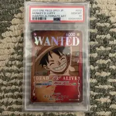 【PSA10】モンキー・D・ルフィ　手配書