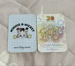 東京ディズニーシー ダッフィー＆フレンズ20周年記念 他ステッカー2枚セット