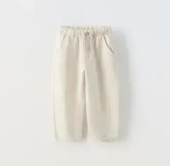 新品　ZARA リネンパンツ　98