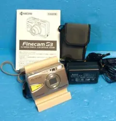KYOCERA Finecam S3 コンデジ【動作確認品】のサムネイル