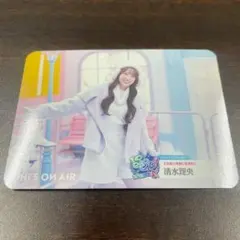 日向坂46 ワールドポーターズ ユニエア スペシャルフォトカード 山下葉留花 日向坂46 ユニエア スペシャルフォトカード ワールド