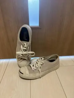 Jack Purcell コンバースホワイト スニーカー　グレー　24センチ
