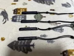 Nintendo Switch ストラップ 4個セット ブラック