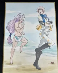 特 刀剣乱舞 花丸 月ノ巻 色紙風かあど