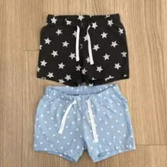 【美品】 H&M ベビー パンツ ボトムス 6ヶ月-9ヶ月 コットン100%