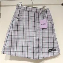 S.JENNI チェック柄スカート 160cm