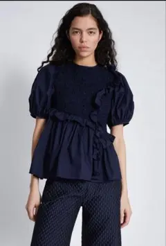 ドゥロワー フラワージャガード ブラウス Tシャツ（新品・未使用品
