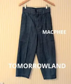 TOMORROWLAND【MACPHEE】☆ハイウエスト・ デニムパンツのサムネイル