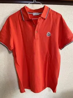 MONCLER モンクレール　オレンジ ポロシャツ　XL オレンジ Tシャツ : Tシャツ＆ポロシャツ 向けの メンズ | モンクレール