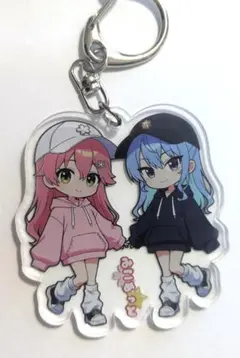 【新品/未開封】ホロライブ みこめっこ 両面プリントアクリルキーホルダー