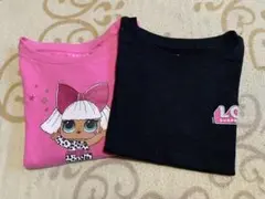 UNIQLO ユニクロ　キッズ　女の子　半袖Tシャツ　2枚セット