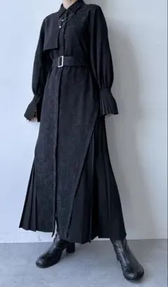 サイドプリーツワンピース(HARE）