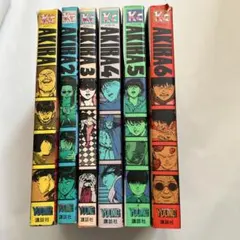 AKIRA 全巻セット 大友克洋 デラックスKC 全巻初版
