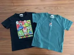 スーパーマリオ Tシャツ 2枚セット 120