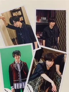 知念侑李　公式写真　４枚セット