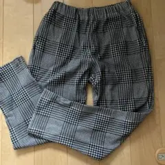 ever closet チェック柄ロングパンツ