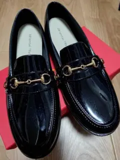 オリエンタルトラフィック38ビットモチーフPVC レインローファー 24cm