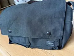 PORTER ポーター　黒　新品同様 スモーキー　フラップショルダー　超美品