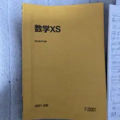 駿台テキスト 数学XS2024前期・後期2冊セット - メルカリ