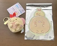 すみっコぐらし　えびふらいのしっぽ　桜の妖精　ぬいぐるみ　シール付