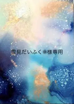 雪見だいふく❁⃘様専用