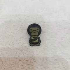 A BATHING APE BAPE milo 黒猿 ベイプ ピンバッジ ピンズ