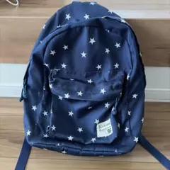 GU リュックサック ネイビー 星柄のサムネイル