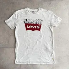 Levi's Peanuts スヌーピー Tシャツ Mサイズ ホワイト