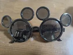 ミッキー型黒サングラス
