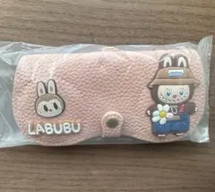 ラブブ LABUBU メガネケース ペンケース ポーチ ピンク 可愛い