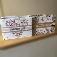CHRISTIAN DIOR ショップ袋2枚